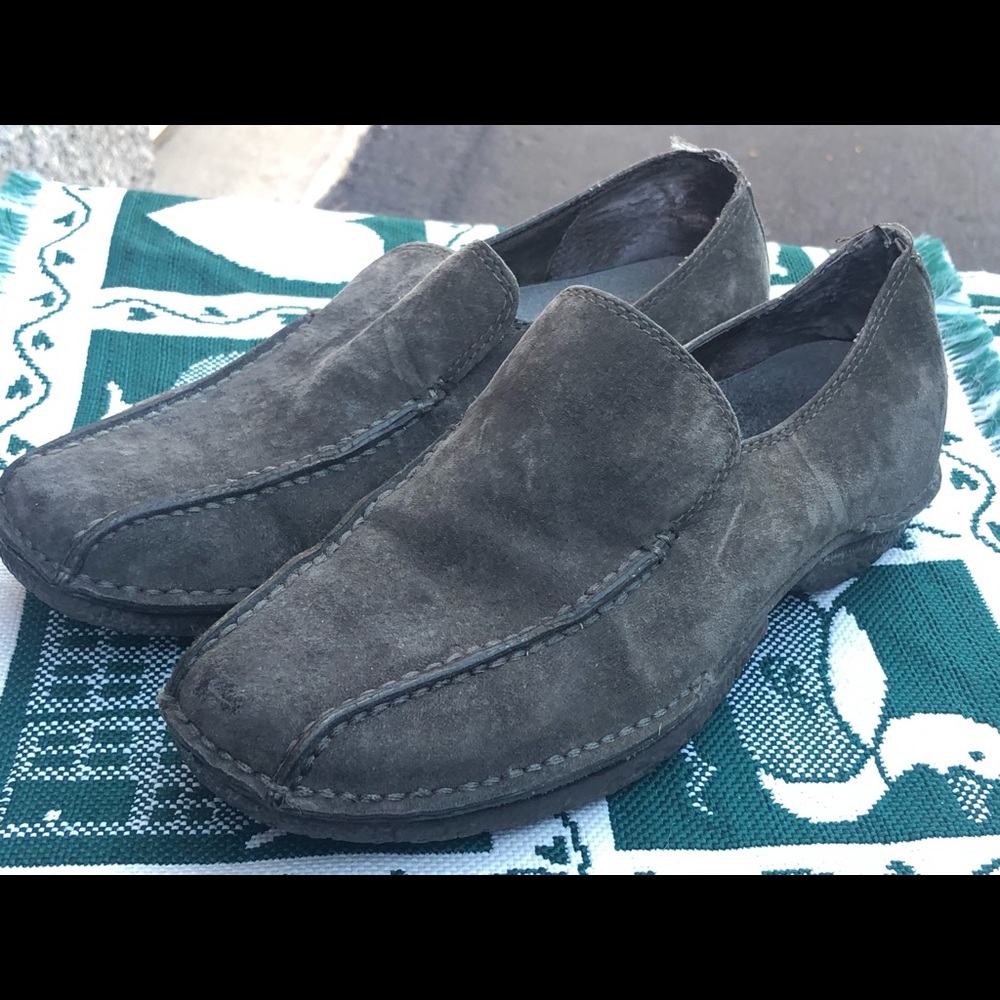 Merrell DUET ALTO HEDGE STONE Slip-on Suede Shoes